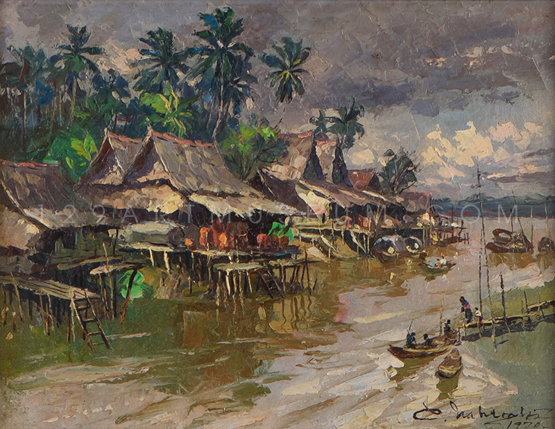 Houses by The River - 1970