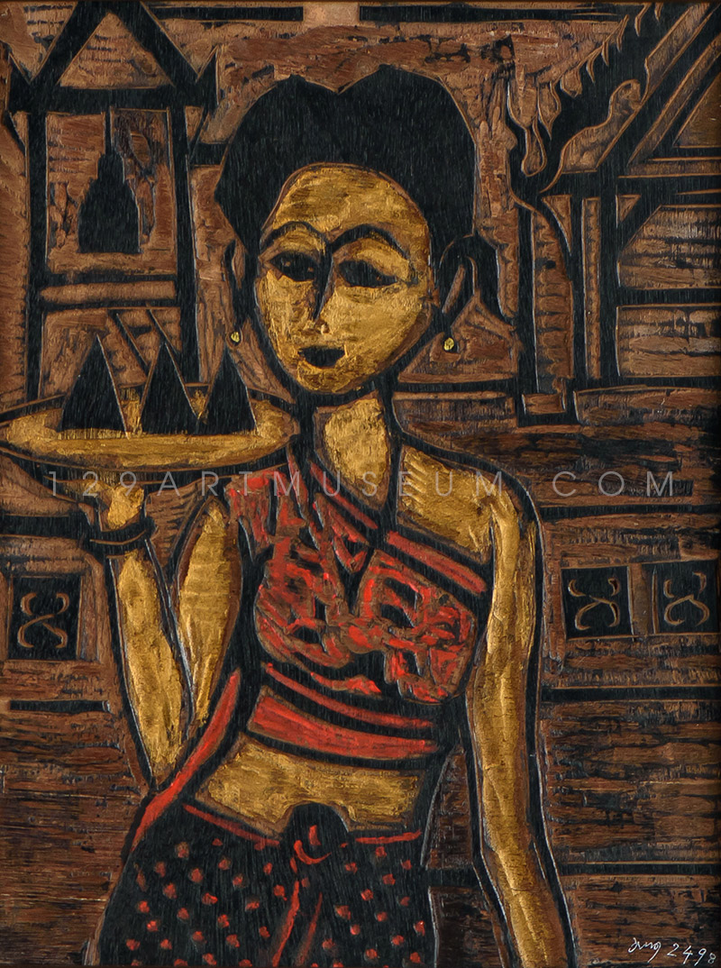 Going to The Temple - 1955