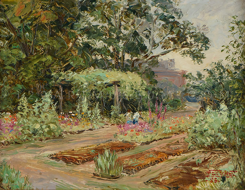 Tokyo Fine Arts Academy Garden - 1942