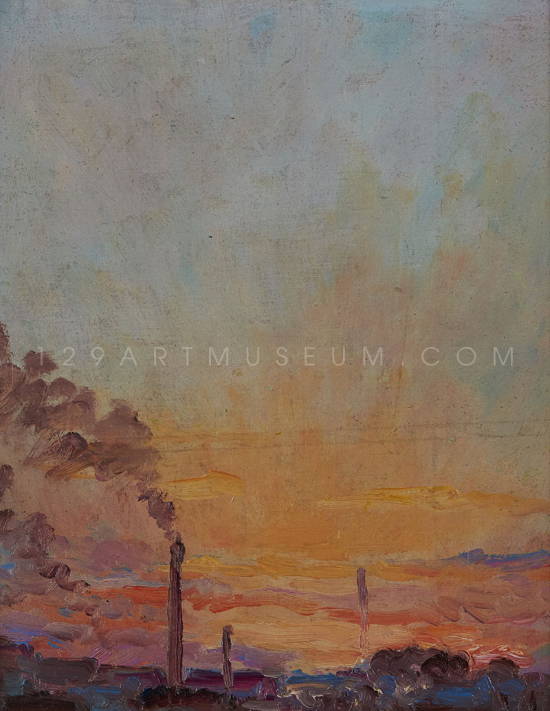 Spring Sunset - 1943