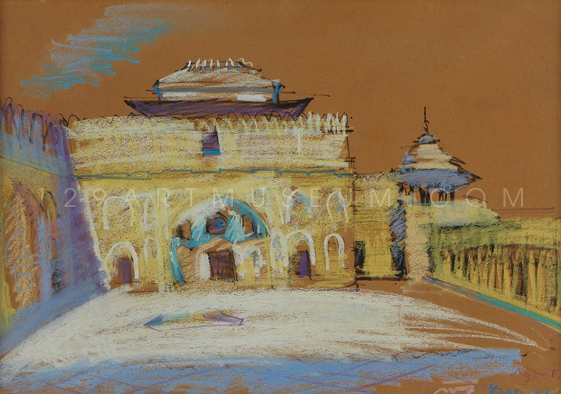 Agra Fort, India - 1960