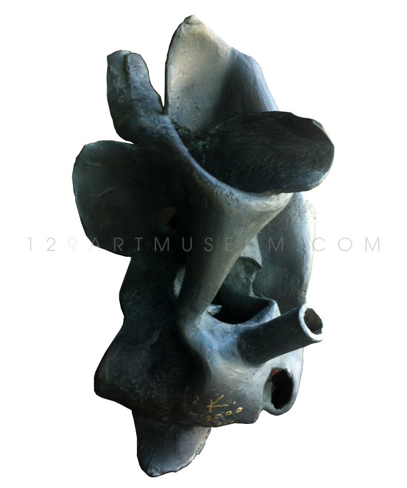 Free Form, a group of 4 Signed K1/1 - 2000