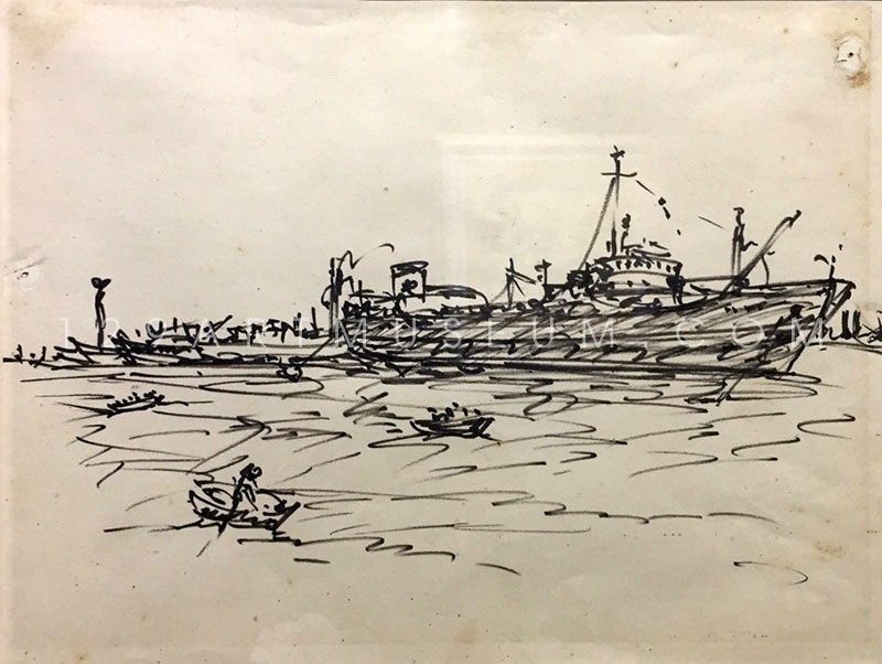 Busy Port - 1955